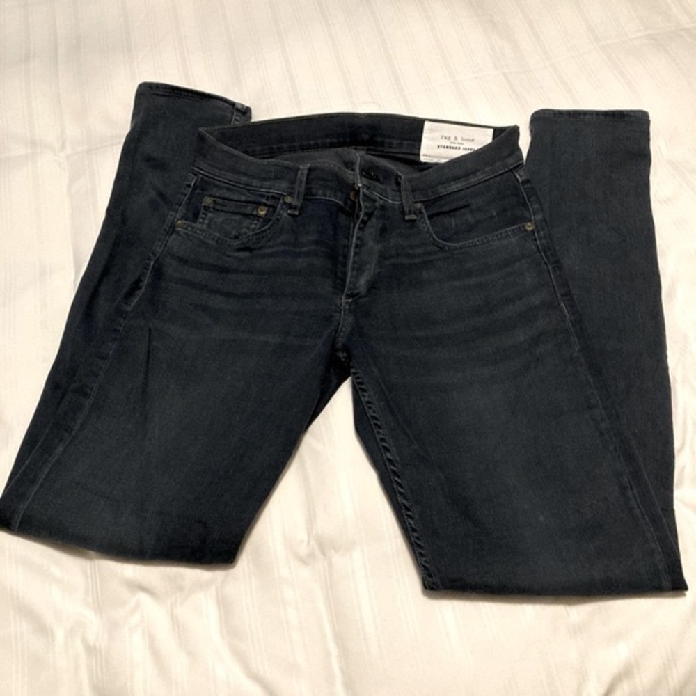 Rag & Bone Size 32 Standard Issue Fit 1 Skinny Leg Manor Jeans